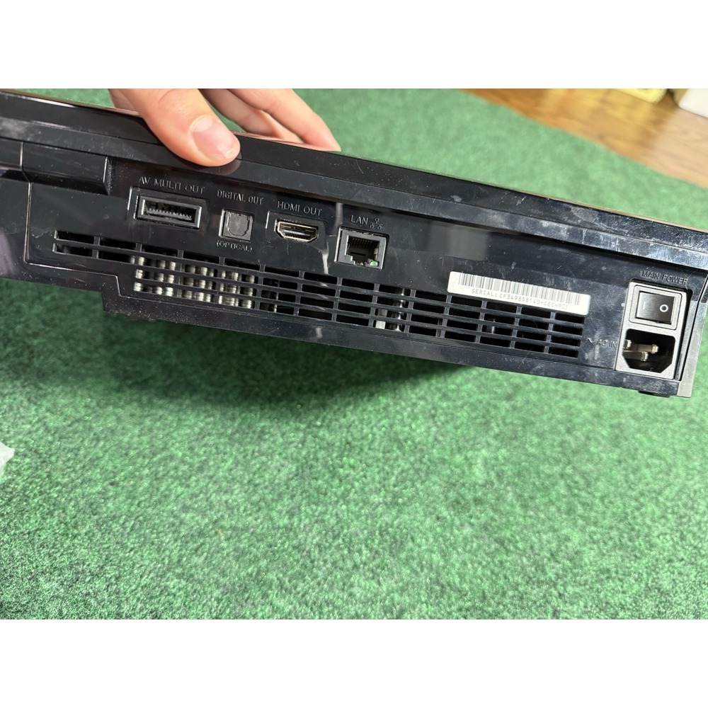 PS3 Fat System With Two Controllers NO CORDS Tested‎ Working - Picture 7 of 12
